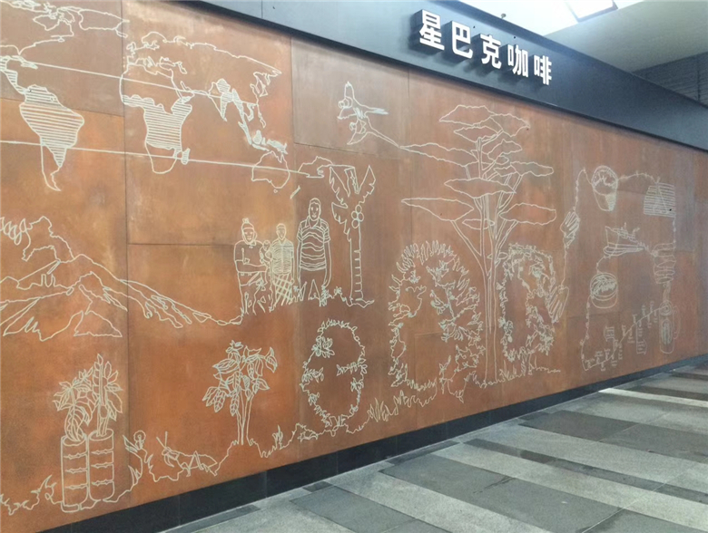 霸州耐候钢幕墙